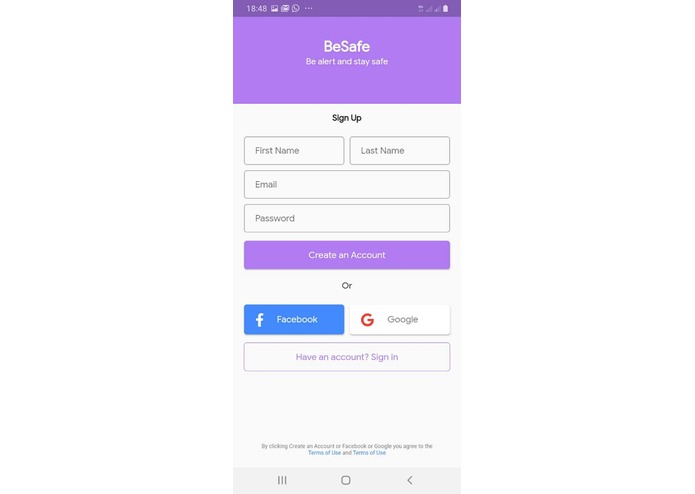 besafe – screenshot 5