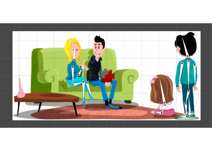 Animación de la cigueña añil – screenshot 3