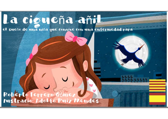 Animación de la cigueña añil – screenshot 1