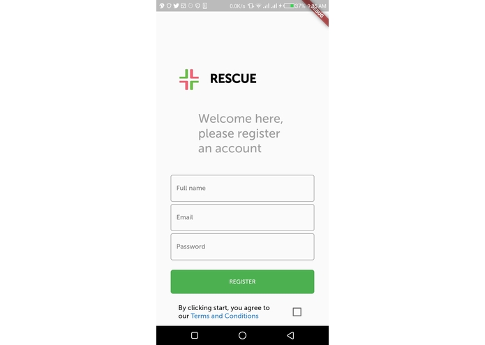 naijahacks2019-Rescue – screenshot 4