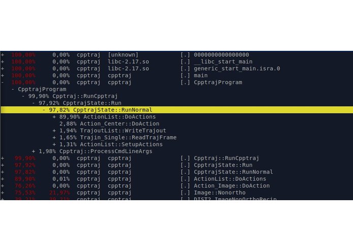 Parallelization of CPPTRAJ for the Dent disease – screenshot 1