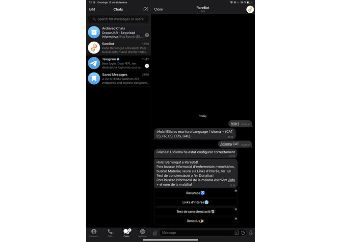 RareBot – screenshot 2