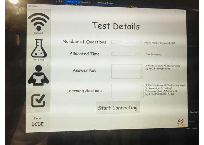 digiTron - A Digital Scantron – screenshot 2