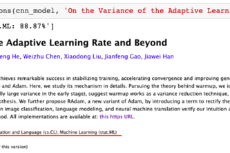 arXiv Search: Generating Tags from Paper Titles