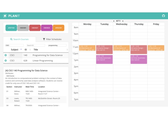 Planit! – screenshot 2
