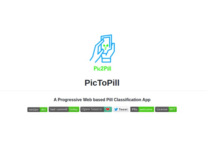 Pic2Pill ! - A Progressive Web based Pill classification App – screenshot 2