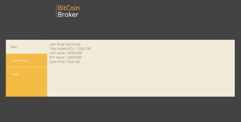 BitCoin Broker – screenshot 1