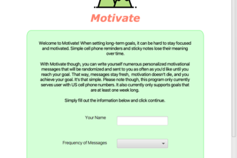 The Motivate App