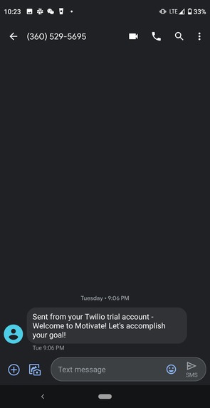 The Motivate App – screenshot 6