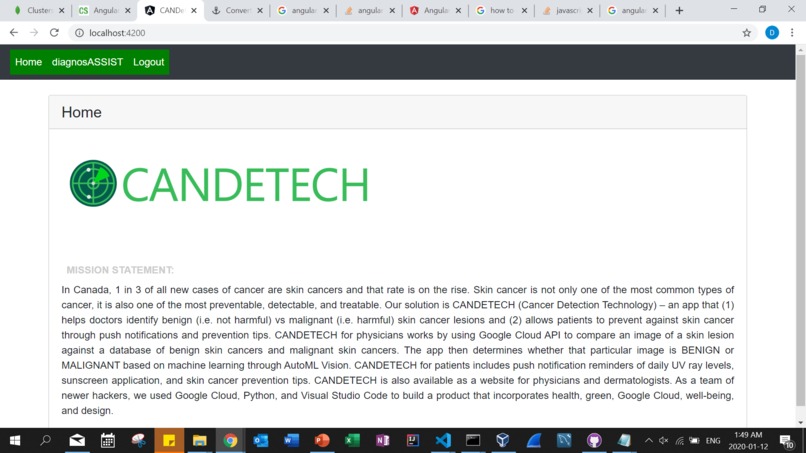 Candetech – screenshot 2