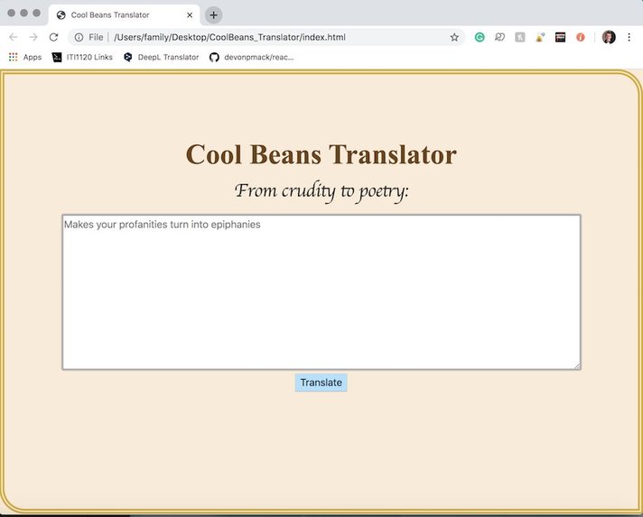 CoolBeans_Translator – screenshot 1