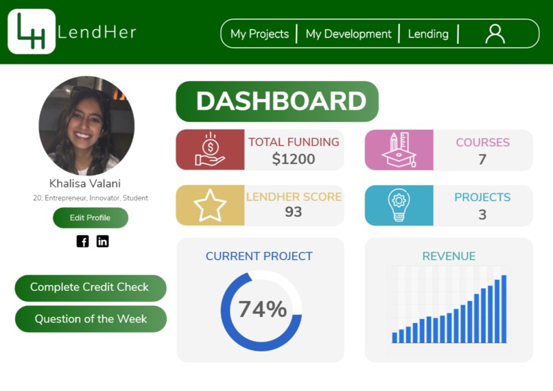 LendHer – screenshot 2