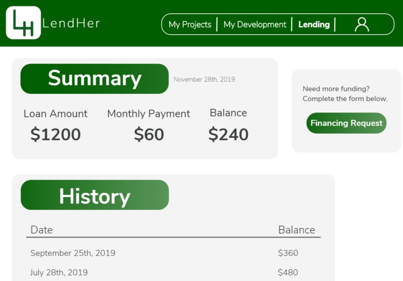 LendHer – screenshot 5