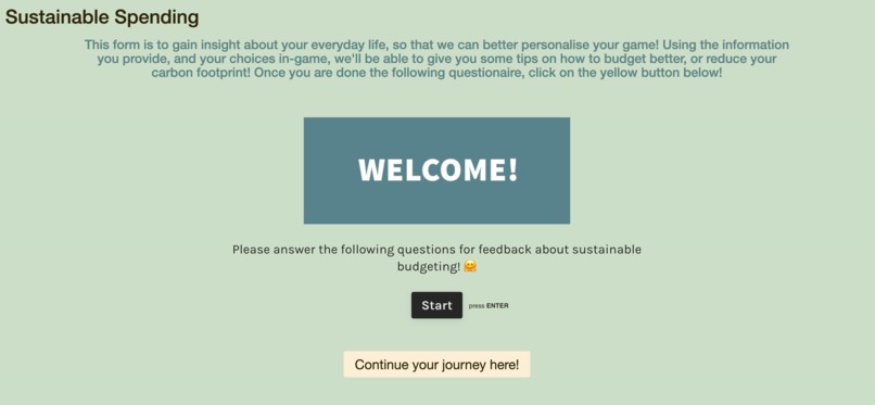 Sustainable Spending – screenshot 1