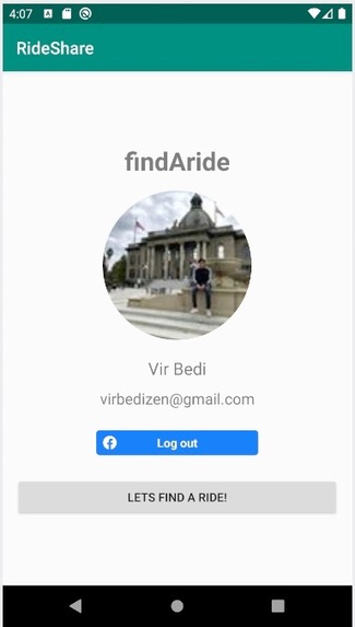 Find-A-Ride – screenshot 3