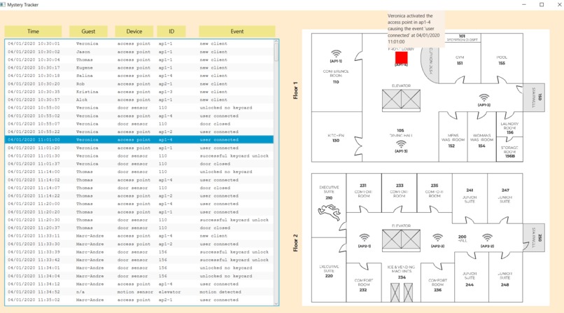 Mystery Tracker – screenshot 2