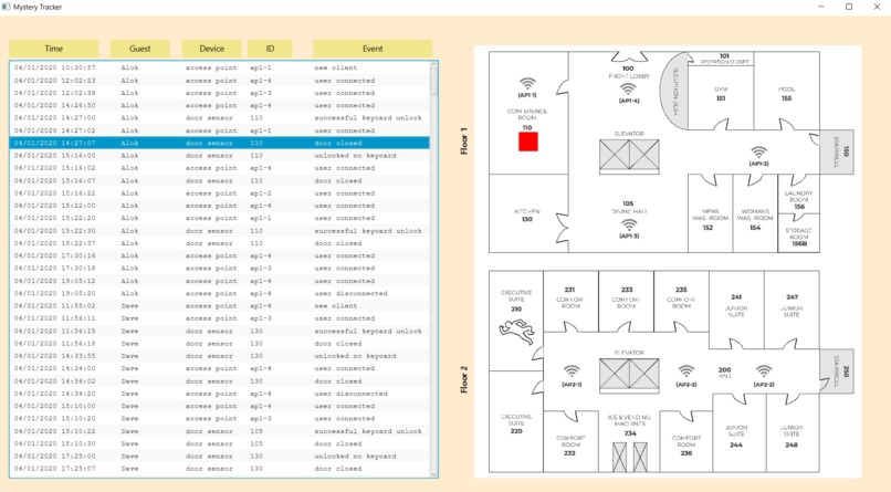 Mystery Tracker – screenshot 1