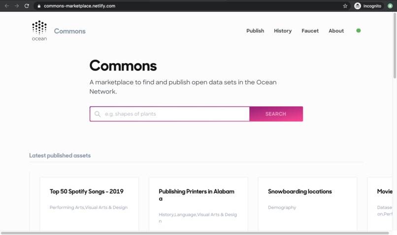 Social Login For Ocean Protocol – screenshot 1
