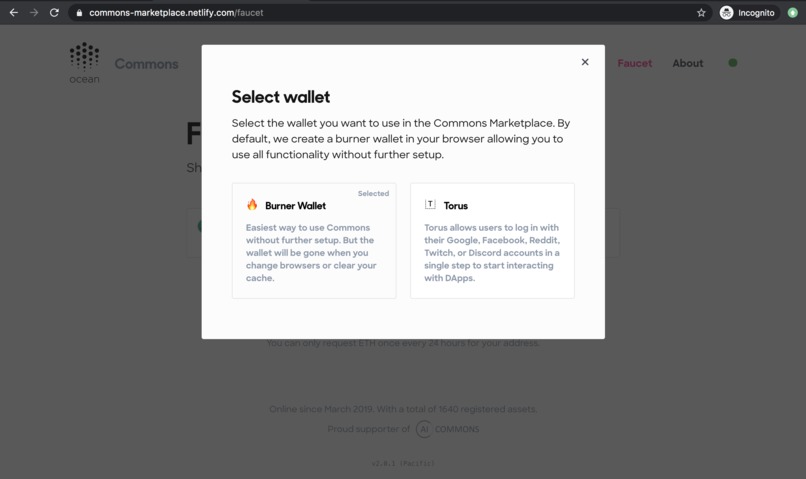 Social Login For Ocean Protocol – screenshot 2
