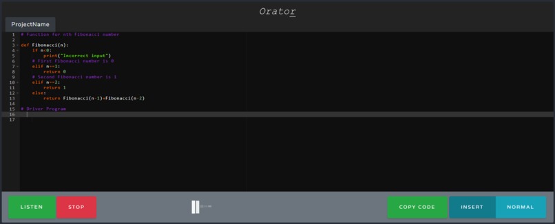 Orator – screenshot 1