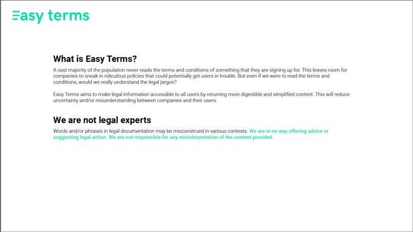 Easy Terms – screenshot 4