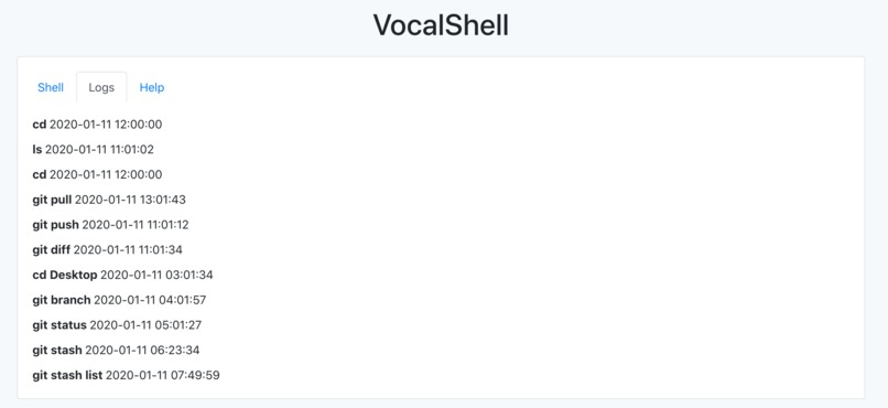 VocalShell – screenshot 2