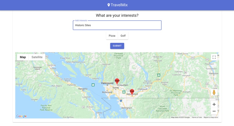 TravelMix – screenshot 2