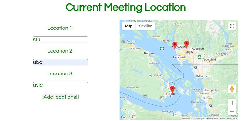 Whereabouts – screenshot 1