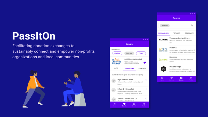 PassItOn – screenshot 1