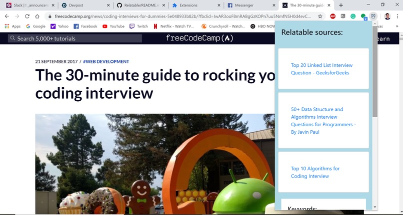 Relatable  – screenshot 2