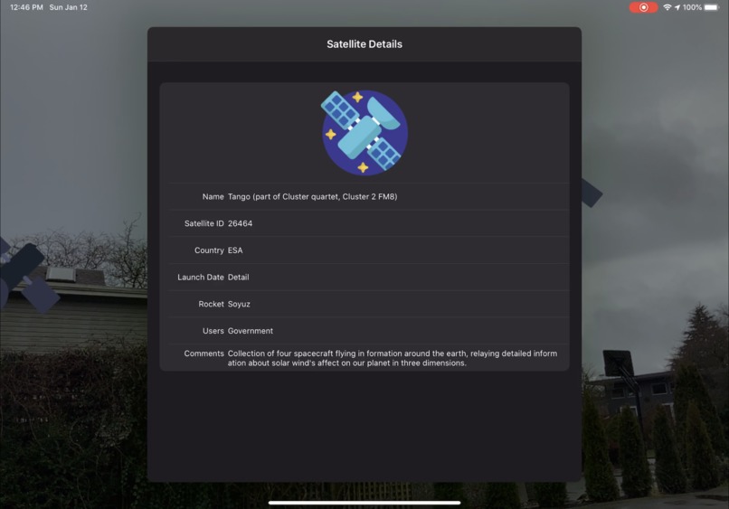 SatelliteSpotter – screenshot 1