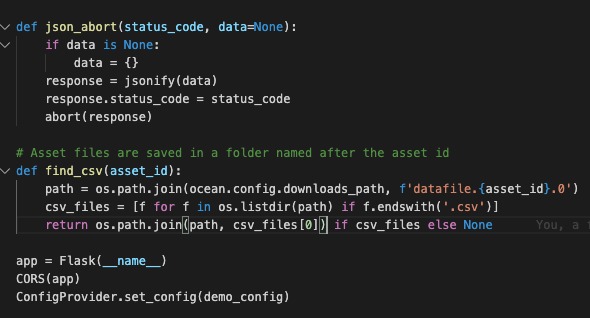 OceanAPI – screenshot 4