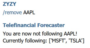 Telefinancial Forecaster – screenshot 3