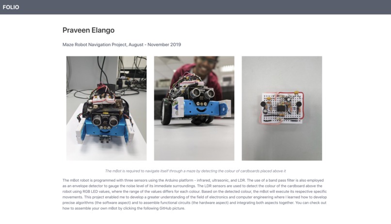 Folio – screenshot 1