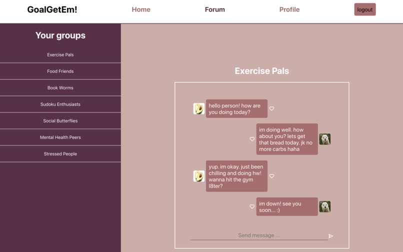GoalGetEm! – screenshot 1