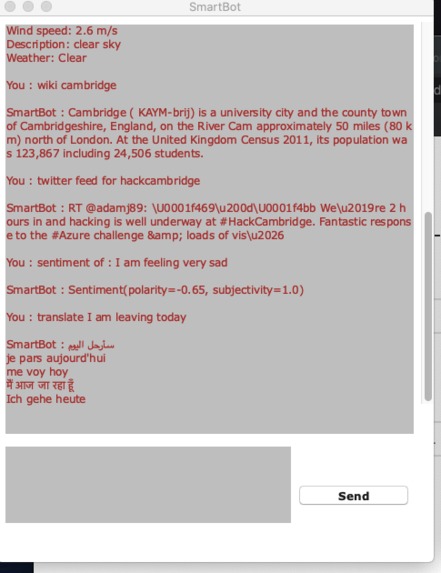 SmartBot – screenshot 2