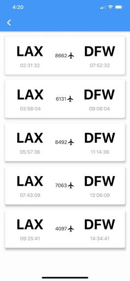 MyAmericanAirlines – screenshot 3