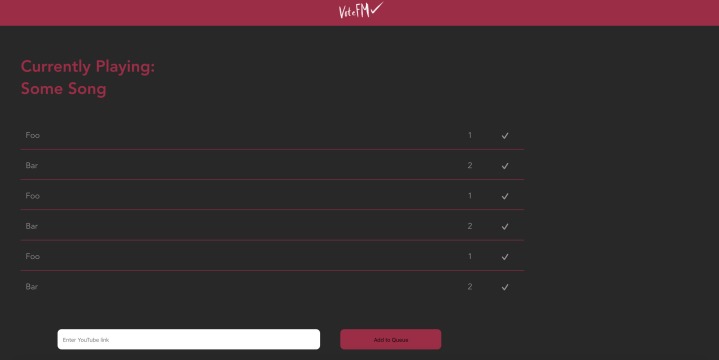 voteFM – screenshot 2