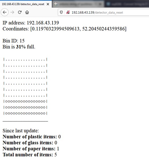 IoT smart waste network management and planning  – screenshot 3