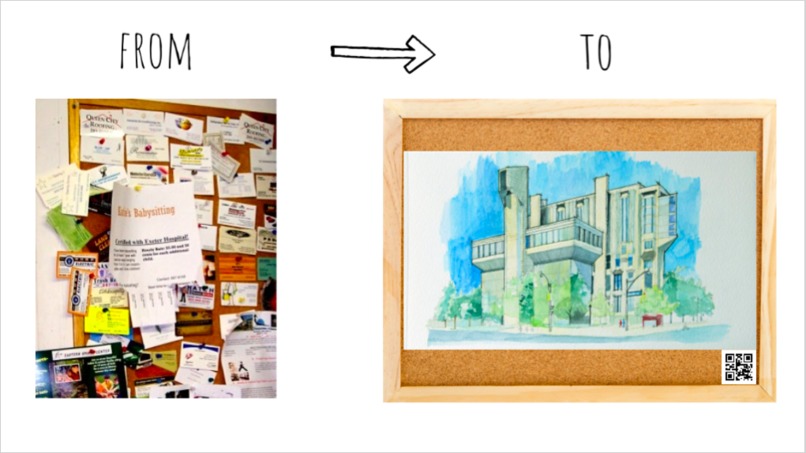 UofT Digital Bulletin Board – screenshot 1