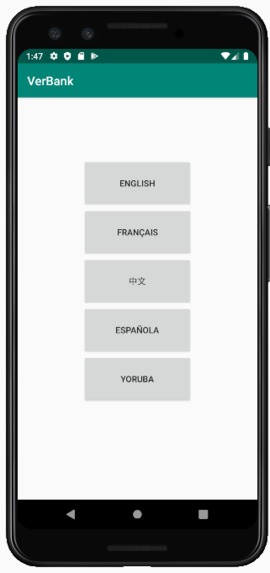 verBank – screenshot 1