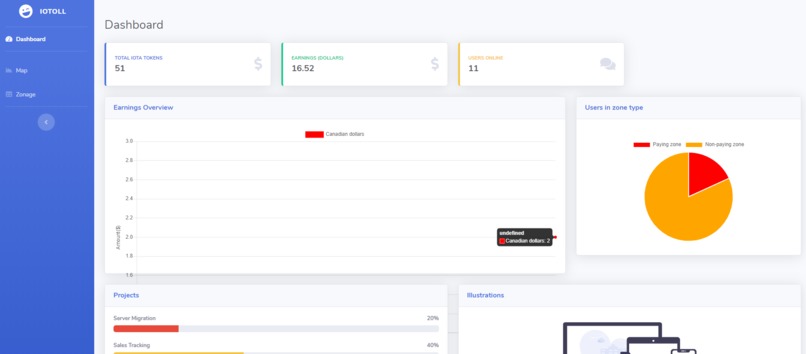 IoToll – screenshot 1