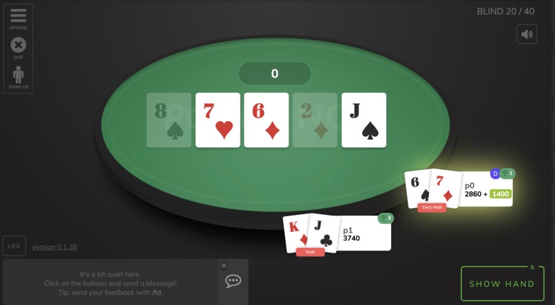 PokerBot – screenshot 3