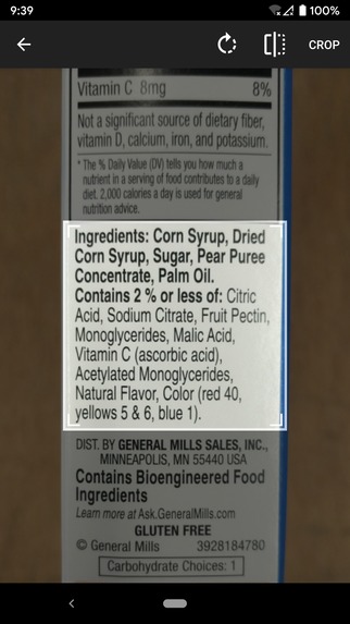 Food Toxicity Scanner – screenshot 5