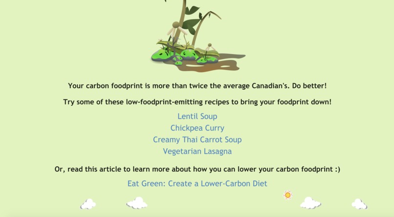 Carbon FoodPrint – screenshot 1
