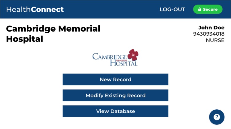 HealthConnect – screenshot 2