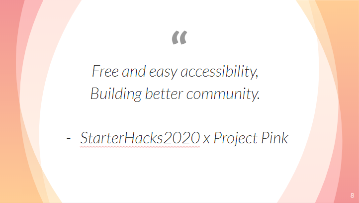 Project Pink | Devpost