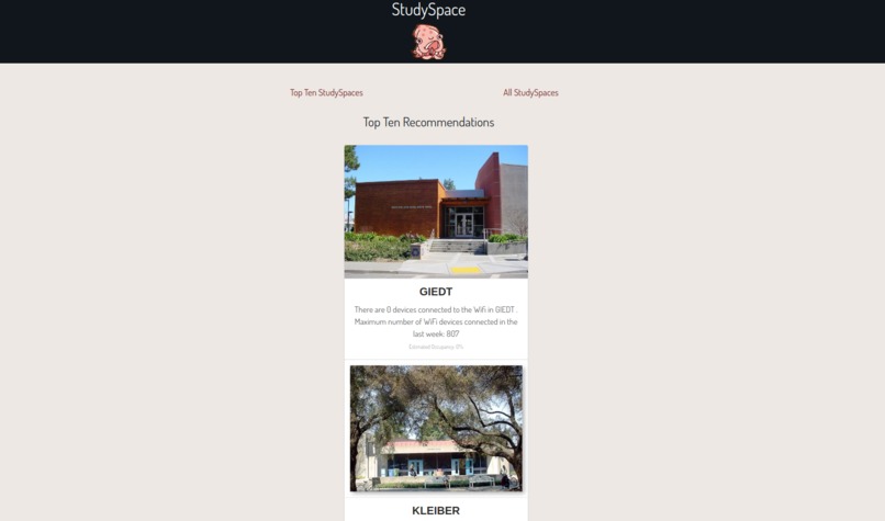 StudySpace – screenshot 2