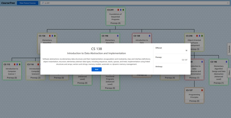 CourseTree – screenshot 2