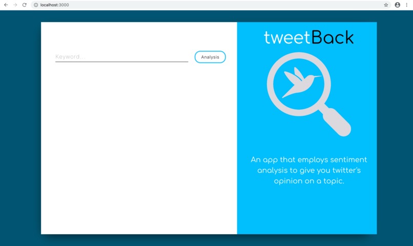 tweetBack – screenshot 1
